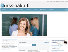 Tablet Screenshot of kurssihaku.fi